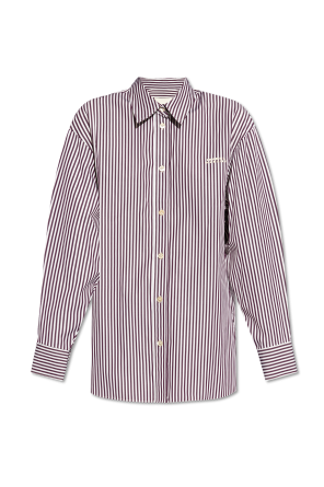Tシャツ・カットソー Isabel Marant FW25 FABRIZIA SHIRT (CH0177FA B1I01I20WH) Isabel Marant FW25 FABRIZIA SHIRT (CH0177FA B1I01I20WH